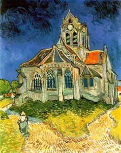 eglise-d-auvers-sur-Oise-Van-Gogh