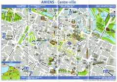 Amiens Plan de ville
