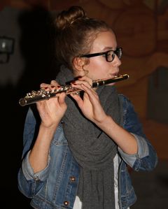 weihnachtsschuelerkonzert 09 Rahel Fauth Querfloete 1