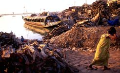 62-Mopti - Mali - Fleuve Niger - Le Port