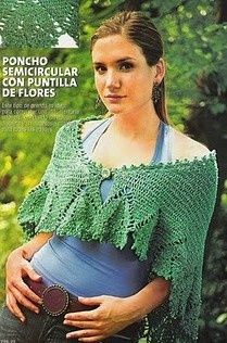 poncho capeline.