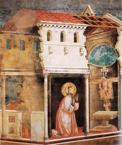 Giotto, Saint François devant le crucifix de saint Damien