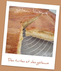 gâteau basque 1