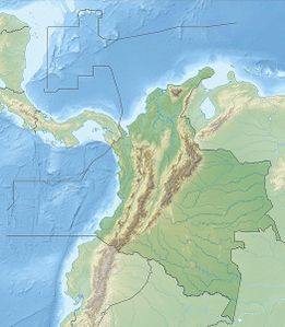 523px-Colombia relief location map