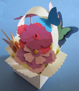 panier fleurs fete des meres