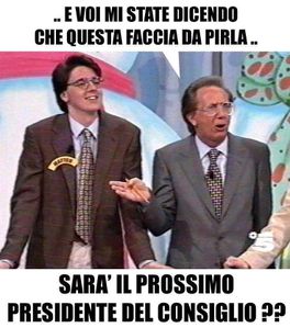 VIGNETTA RENZI MIKE BONGIORNO