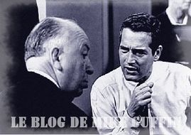 Hitchcok et Paul Newman