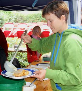 herbstfest apfelkraepfchen genießen