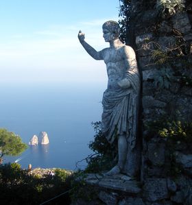 Statue of Emperor Augustus Capri