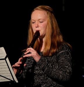 GymnasiumAdventskonzert 07 Elisabeth Krumm Floete