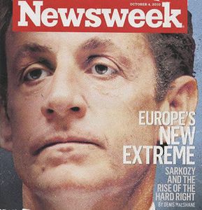 newsweek sarkozy europe extreme droite