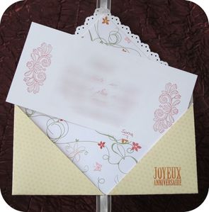 carte enveloppe ouverte