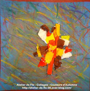 Peinture-Collage-Automne-Paperolles-Quilling-Atelier de Flo28