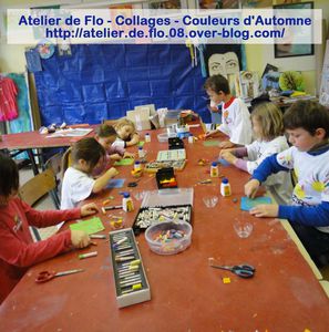 Peinture-Collage-Automne-Paperolles-Quilling-Atelier de Flo1