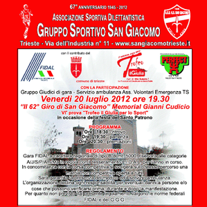 Giro di San Giacomo 67ma edizione