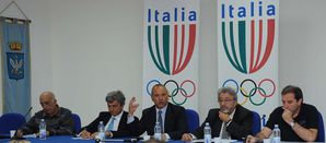 La conferenza stampa di presentazione CONI Sicilia il 17 maggio 2012