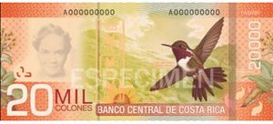 Billet 20 000 colons