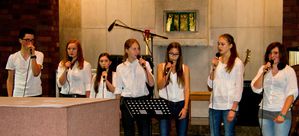 GymnasiumAdventskonzert 04 Schulband Mittelstufe 2