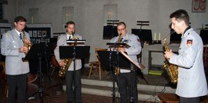 HMKVhAdventskonzert 05 Saxophonquartett 2