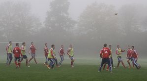 BayernMuenchenII Aufwaermtraining 09 Handball 2