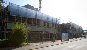 MFSBaustelle1.10.13 Außen Fassade Erweiterungsbau 3