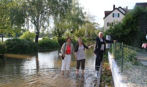 hochwasser Biergarten GR