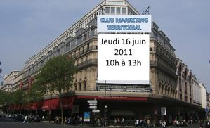 club marketing territorial 16 juin 2011