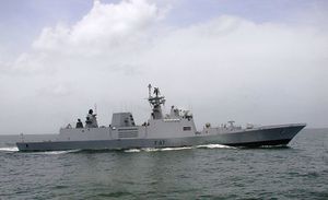 INS Shivalik (F47) Maiden Sortie