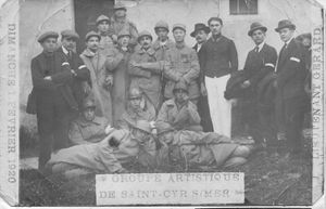 Le groupe 1 février 1920