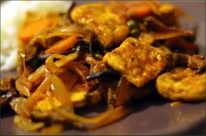 Tofu à l'aigre douce vegecarib 993