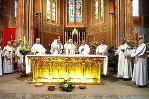 La célébration eucharistique