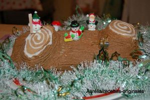 buche creme marron