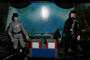 Death Star Scanning Crew Imperial Officer and Imperial Tech