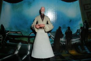 obi-wan kenobi training on the falcon