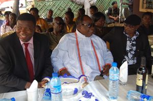 Ogbebor, Chief Edebiri and Prof. Orobator