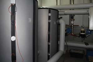 KlaeranlageVH 02 Blockheizkraftwerk Pufferspeicher 1