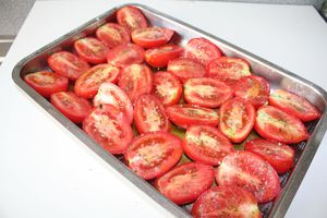 tomates pour sécher au four