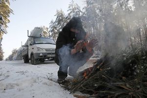 camionneur froid