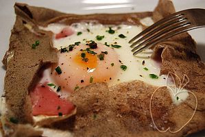 Galettes de sarrasin nature et complètes (44)