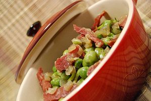 Copie de Fèves et petits pois nvx au jambon (3)