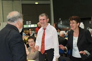 La joie du responsable diocésain et de son épouse