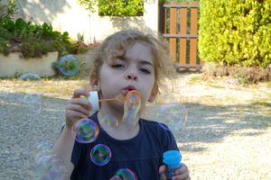 Les jolies bulles de savon !