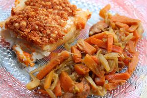 poisson et son manteau de chorizo parmesan (1) modifié-1