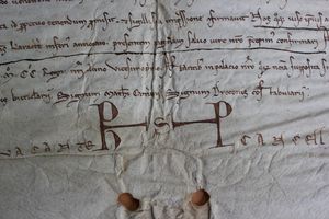 Monogramme Philippe Auguste roi de France