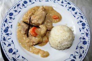 Blanquette de veau vanille