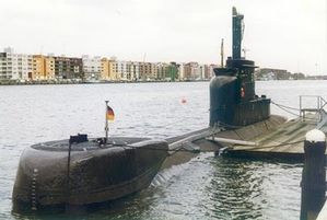 Type 206A diesel electric submarine