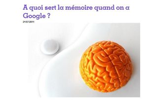 mémoire google