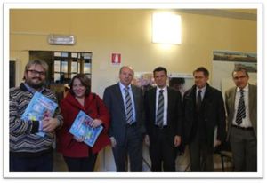 la presentazione stampa della 14^ Pisa marathon - 11 dicembre 2012