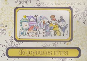 carte de joyeuses fetes