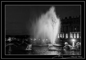 Son et lumière au chateau de Versailles par Olivier Pain reporter photographe basé sur Tours